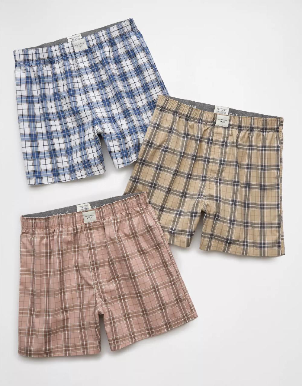 aeo AEO Men's Stretch Boxer Short 3-Pack