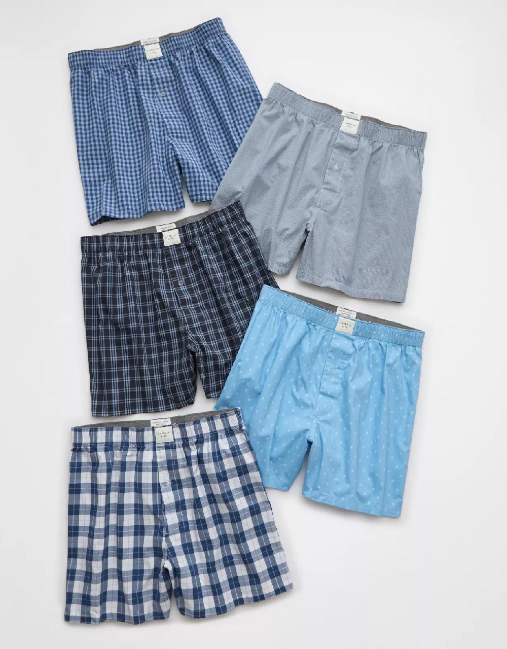 aeo AEO Men's Stretch Boxer Short 5-Pack