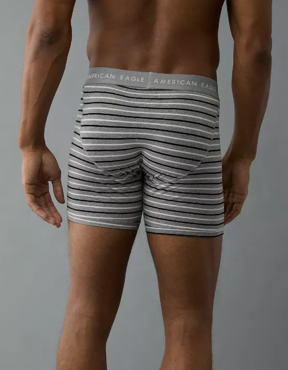 Aeo AEO Men's Striped 6" Classic Boxer Brief