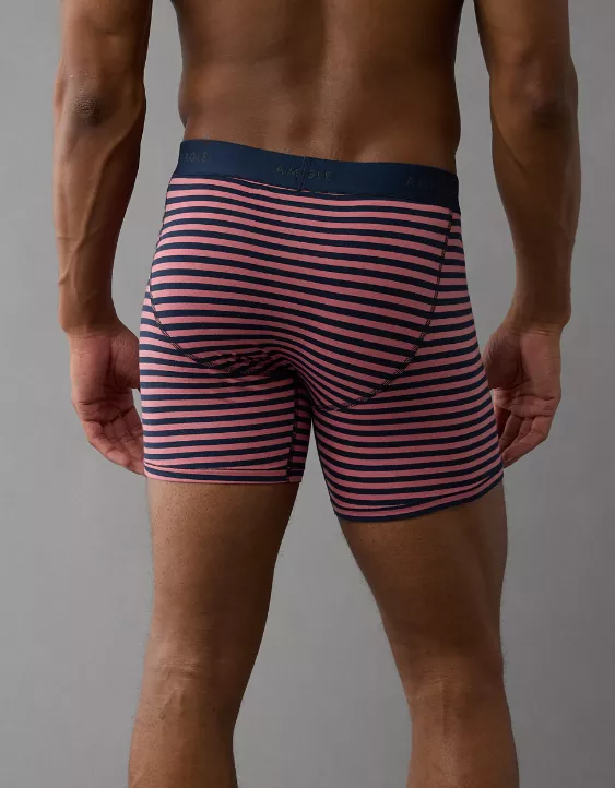 Aeo AEO Men's Striped 6" Classic Boxer Brief