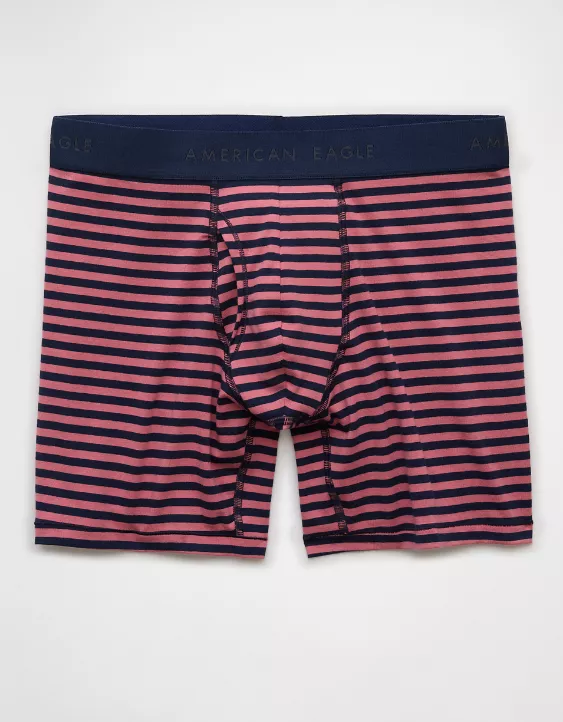 Aeo AEO Men's Striped 6" Classic Boxer Brief