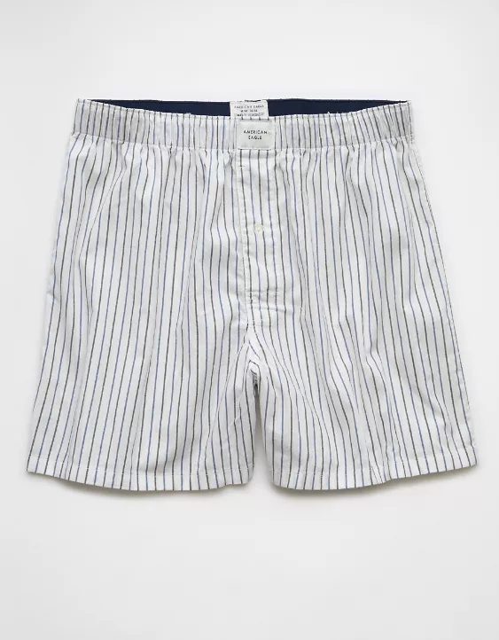 Aeo AEO Men's Striped Stretch Boxer Short