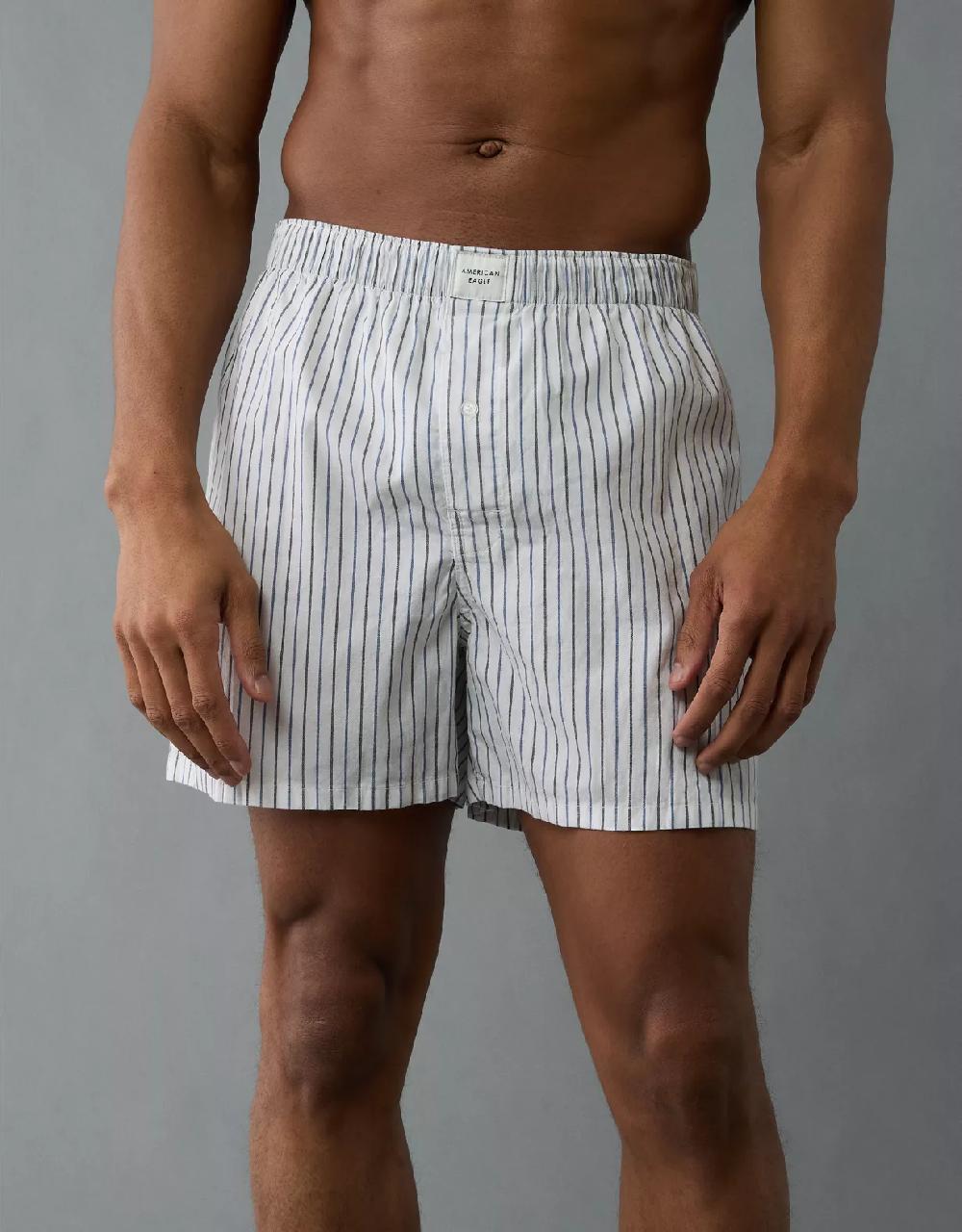 aeo AEO Men's Striped Stretch Boxer Short
