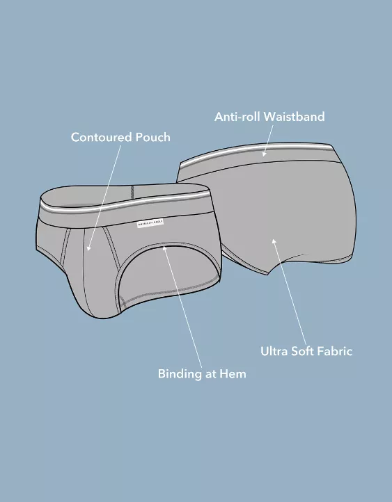 Aeo AEO Men's Ultra Soft Brief 3-Pack