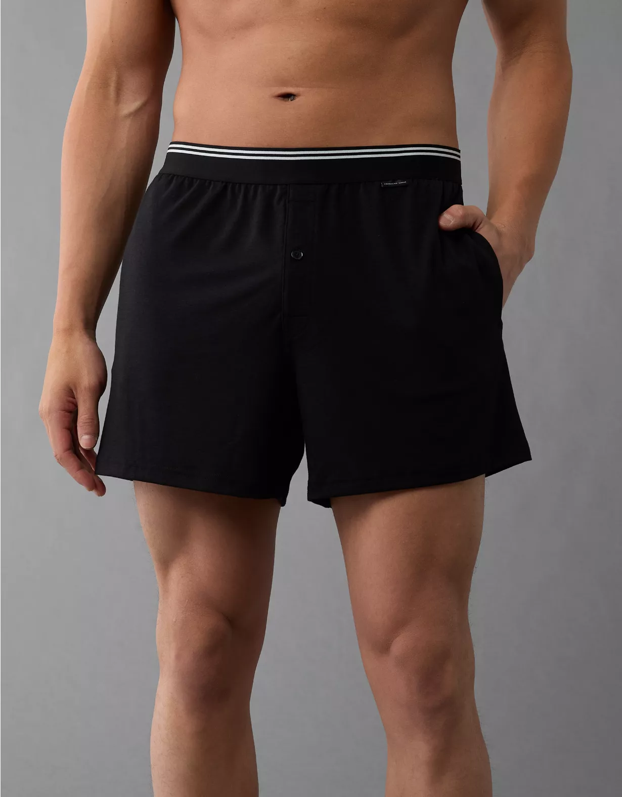 aeo AEO Men's Ultra Soft Pocket Boxer Short