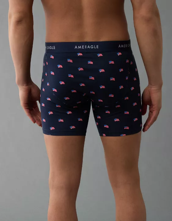 Aeo AEO Men's USA 6" Classic Boxer Brief