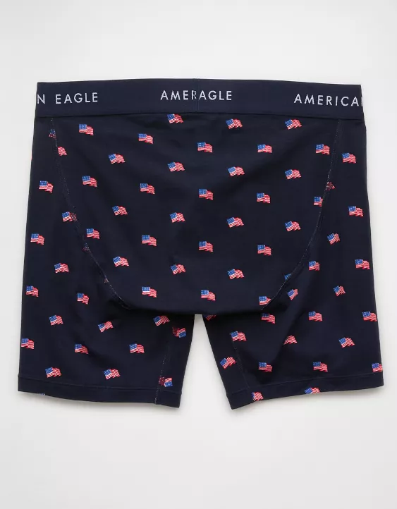 Aeo AEO Men's USA 6" Classic Boxer Brief