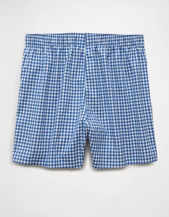 Aeo AEO Plaid Stretch Boxer Short