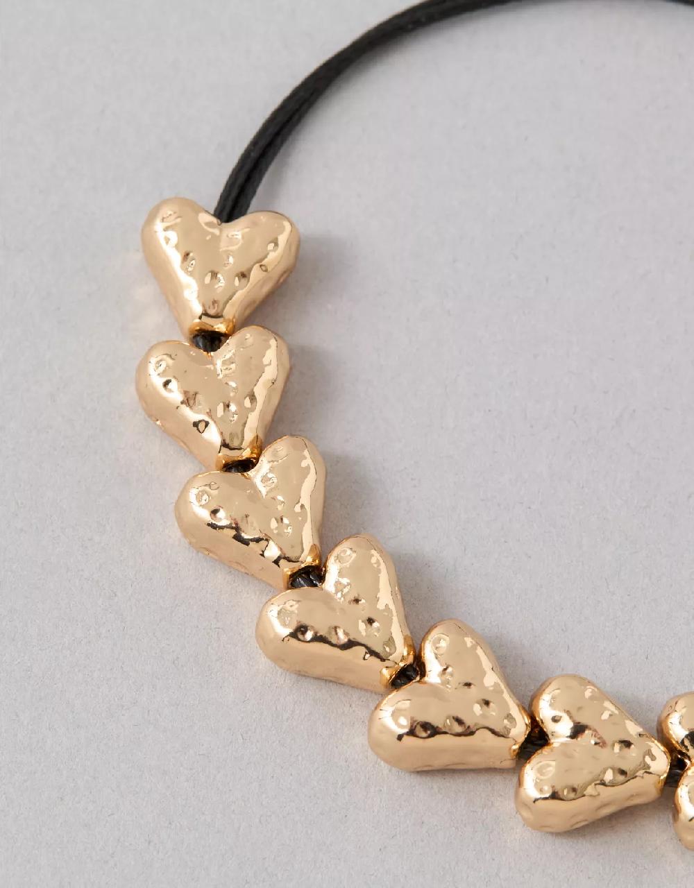 Aeo AEO Sculpted Heart Bracelet