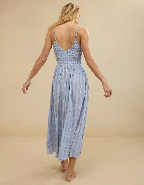 Aeo Aerie At The Barre Midi Dress