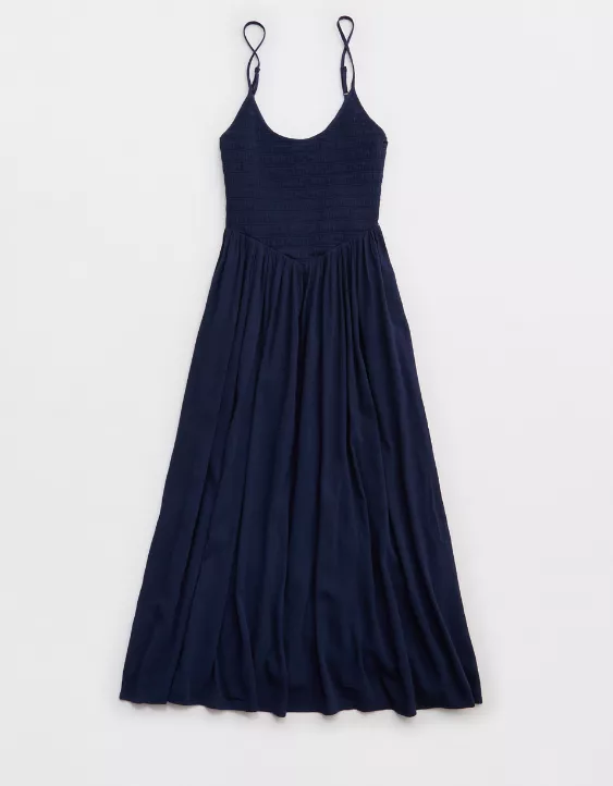 Aeo Aerie At The Barre Midi Dress