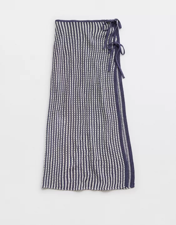 Aeo Aerie Crochet Wrap Sarong