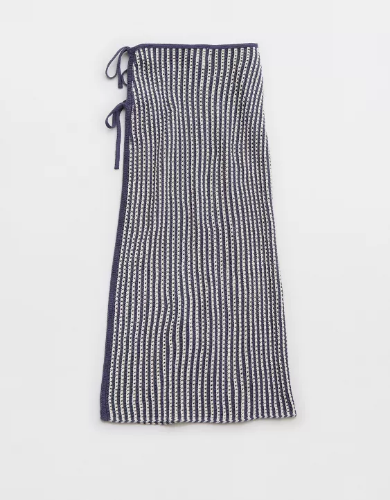 Aeo Aerie Crochet Wrap Sarong