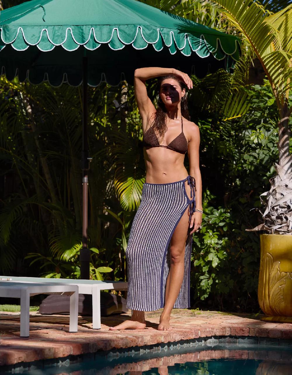 aeo Aerie Crochet Wrap Sarong