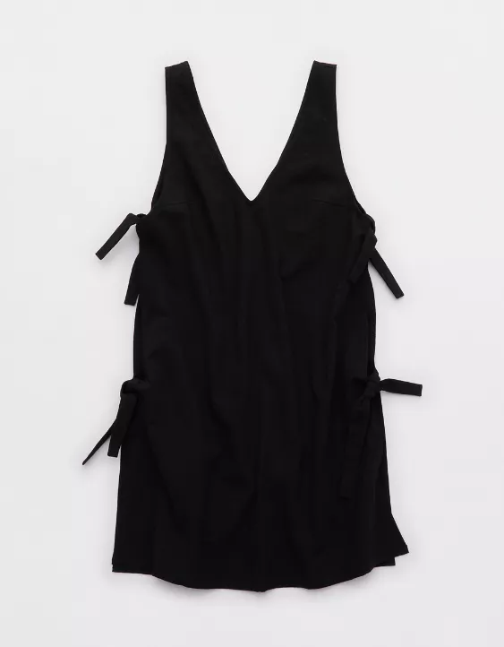 Aeo Aerie Double Side Tie Mini Cape