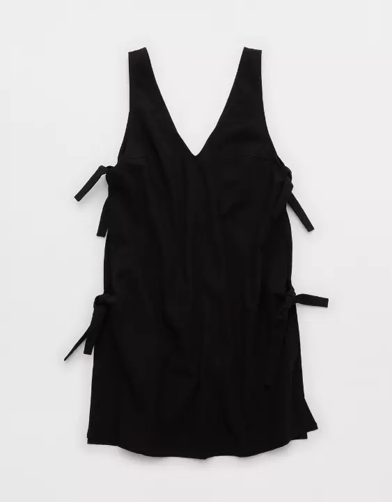 Aeo Aerie Double Side Tie Mini Cape