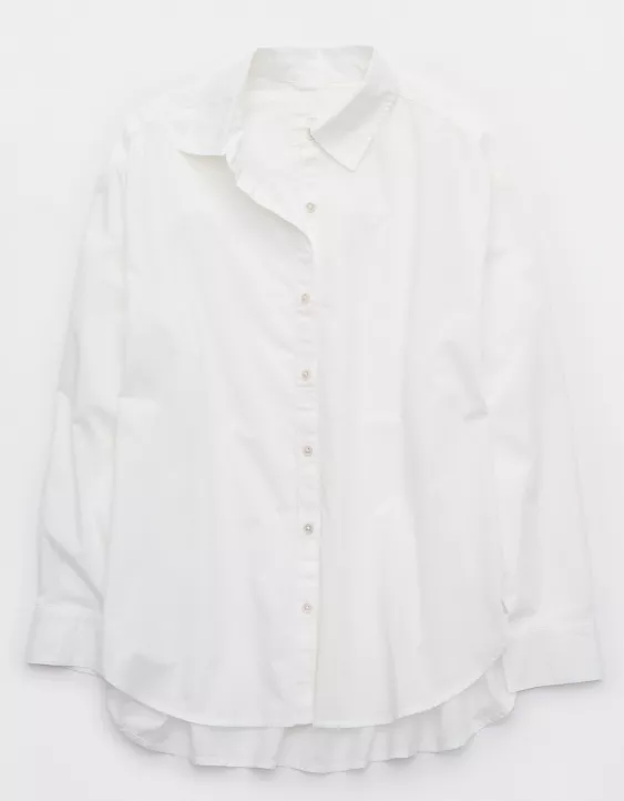 Aeo Aerie Good Day Button Down Shirt