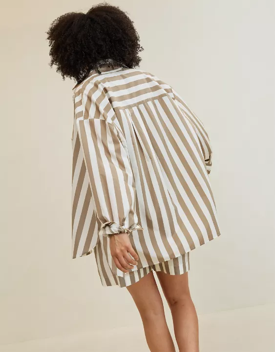 Aeo Aerie Good Day Button Down Shirt