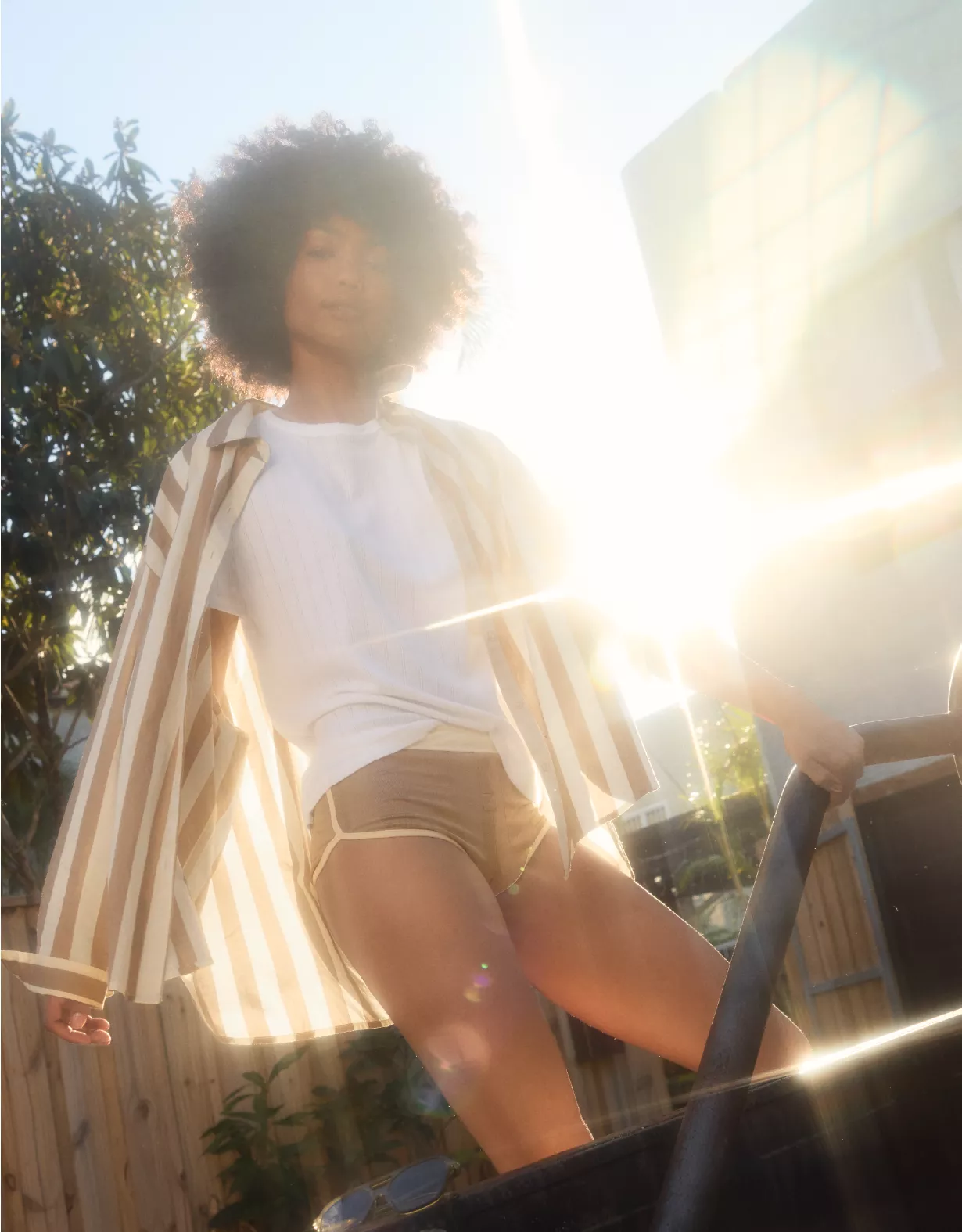 aeo Aerie Good Day Button Down Shirt