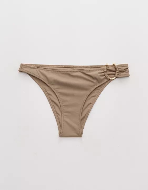 Aeo Aerie High Leg Cheeky Bikini Bottom