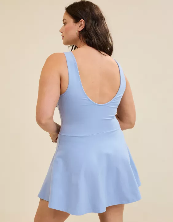 Aeo Aerie Low Back Mini Dress