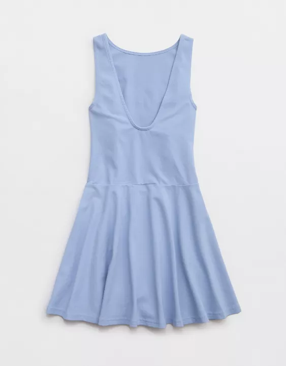 Aeo Aerie Low Back Mini Dress