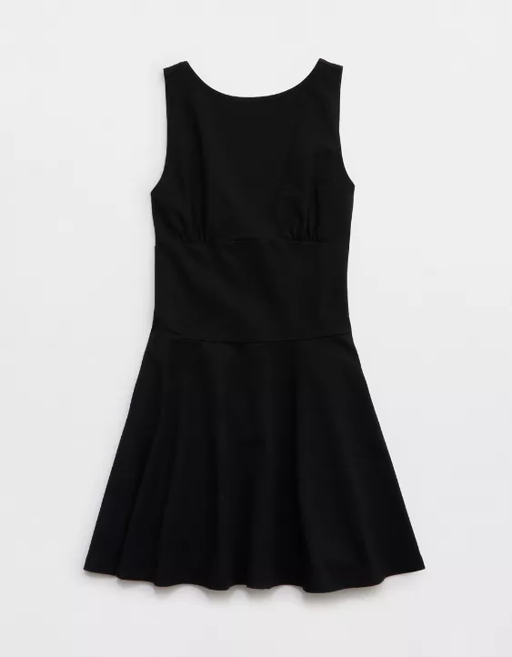 Aeo Aerie Low Back Mini Dress