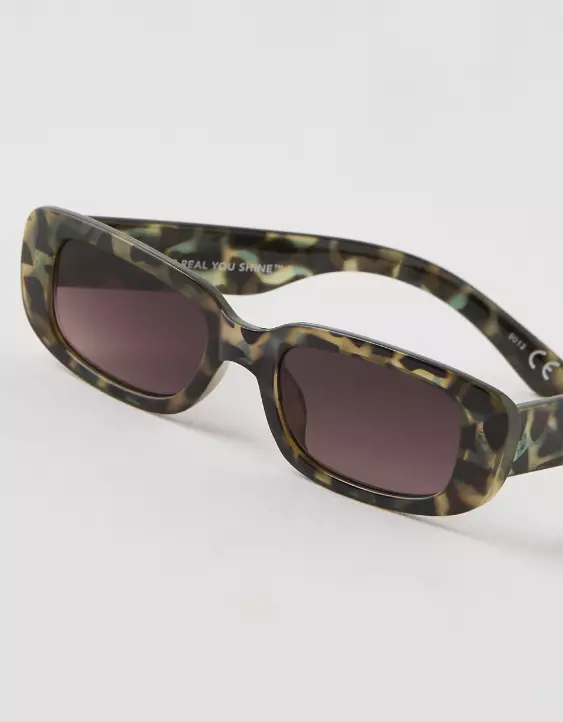 Aeo Aerie Mini Dare To Square Sunglasses