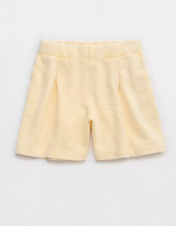 Aeo Aerie New Heights Trouser Fleece Short