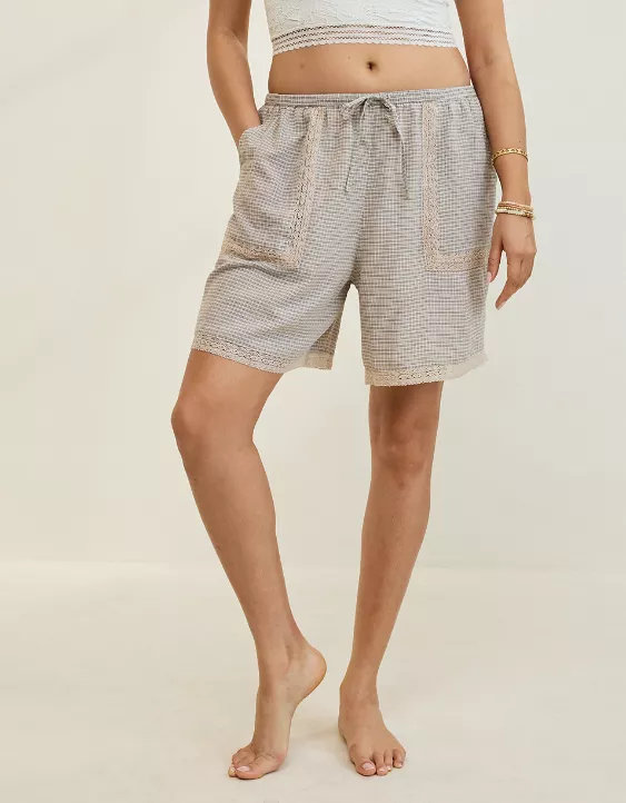 Aeo Aerie Off-Duty Gauze Boxer