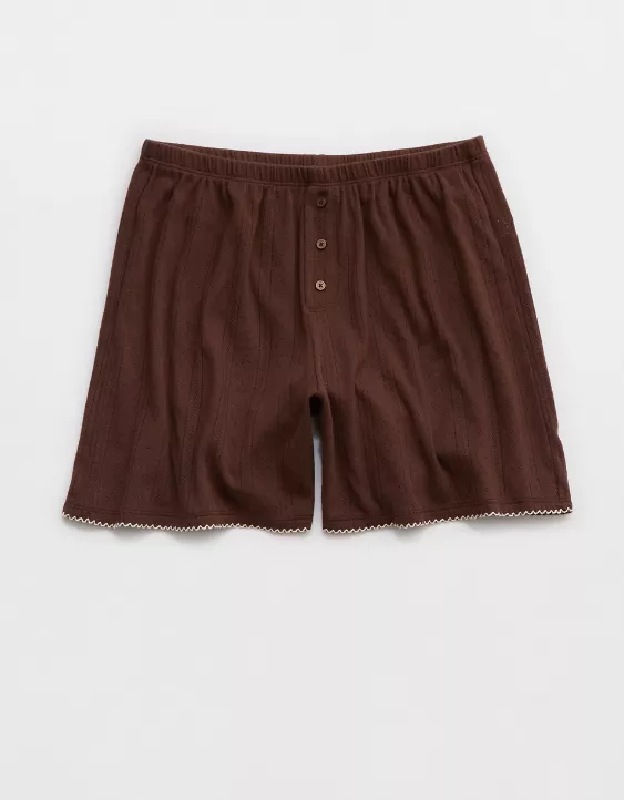 Aeo Aerie Off-Duty Pointelle Boxer