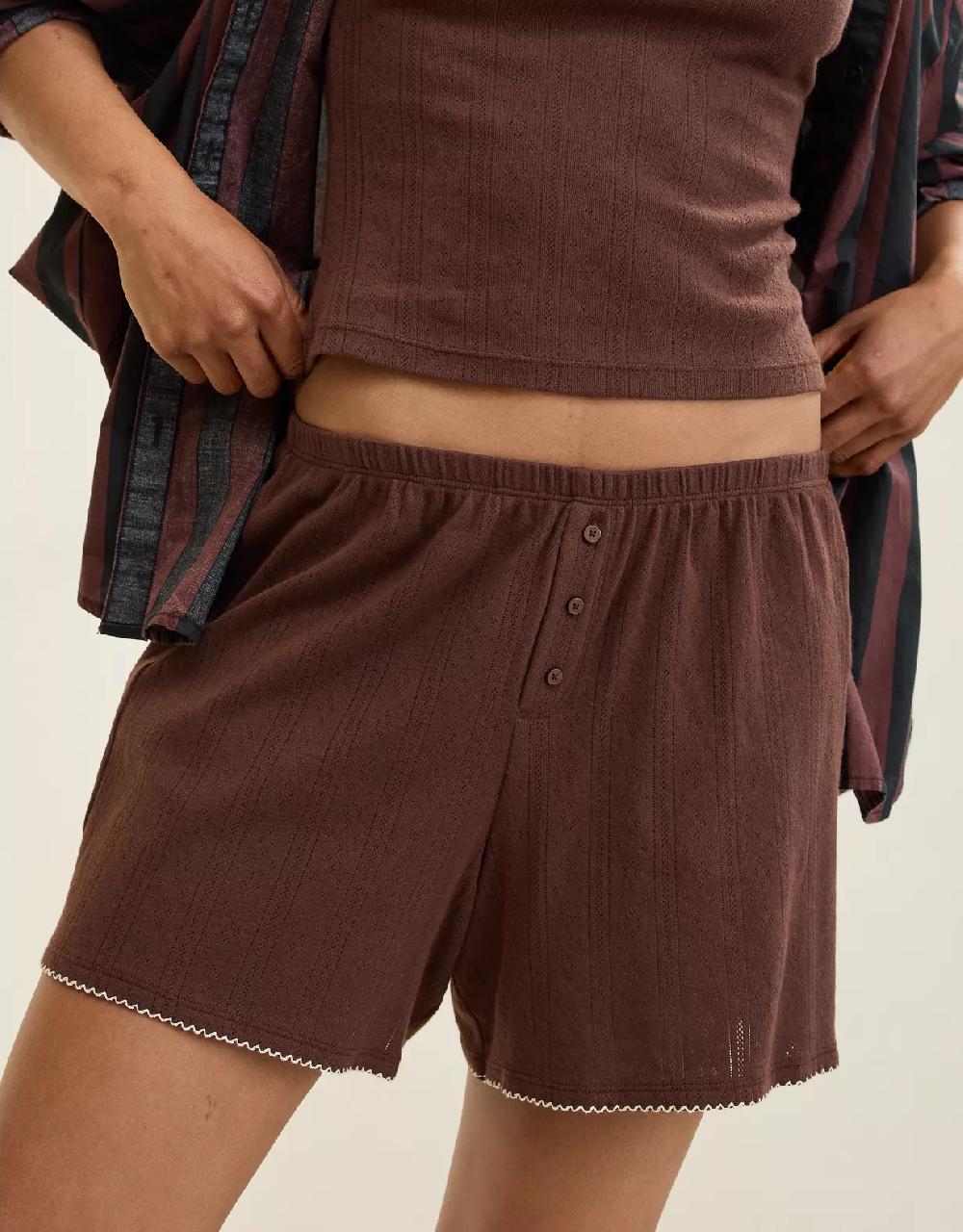 aeo Aerie Off-Duty Pointelle Boxer