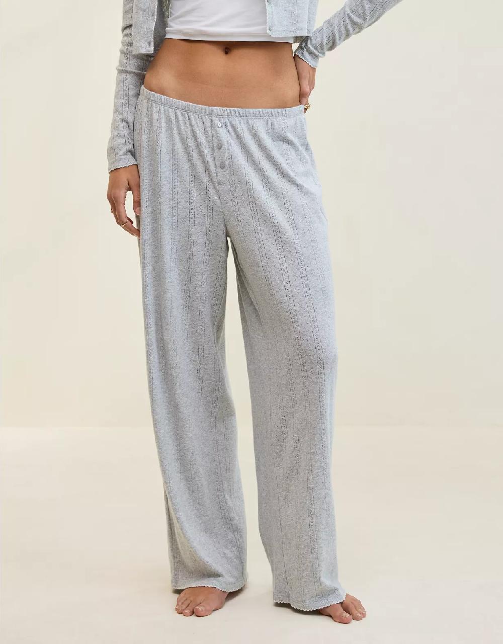aeo Aerie Off-Duty Pointelle Trouser PJ