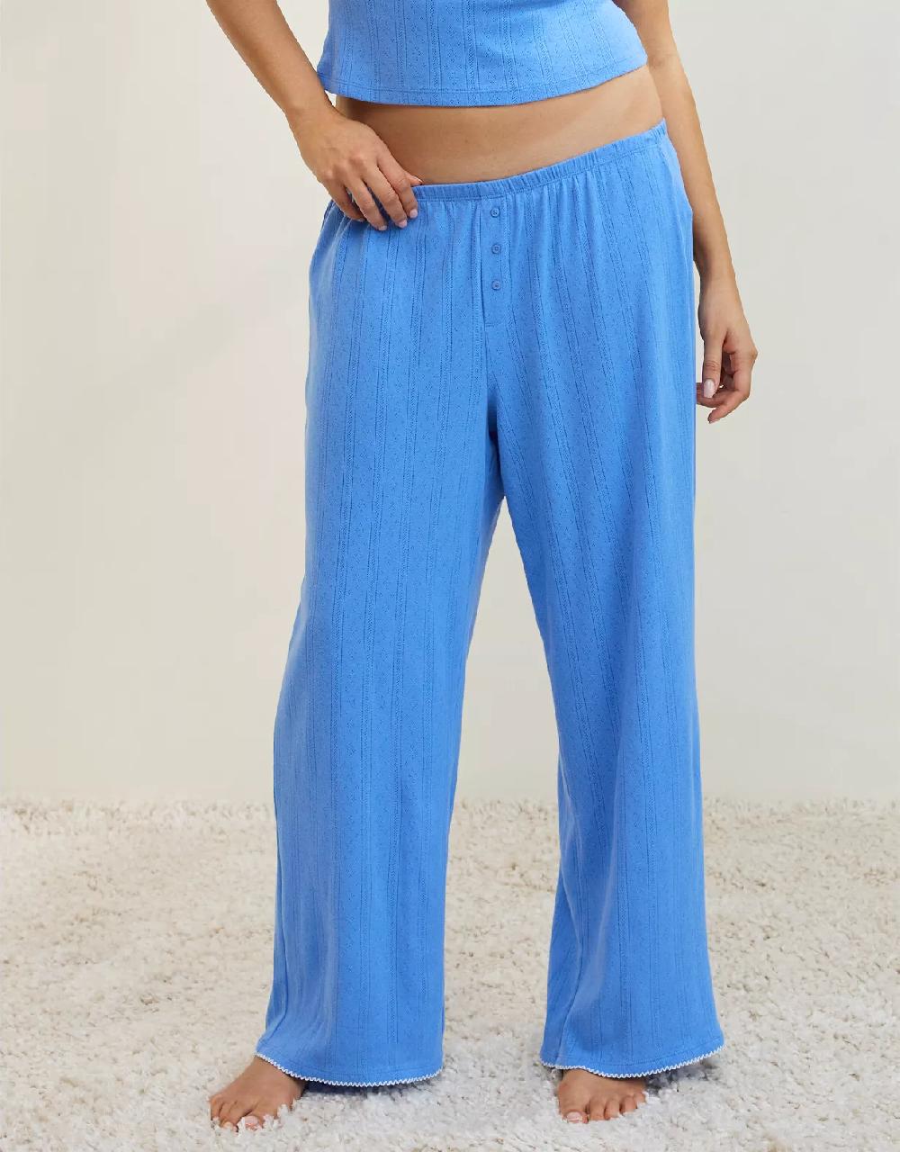 aeo Aerie Off-Duty Pointelle Trouser PJ