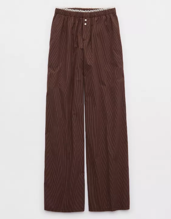 Aeo Aerie Off-Duty Poplin Trouser PJ