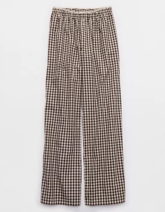 Aeo Aerie Off-Duty Poplin Trouser PJ