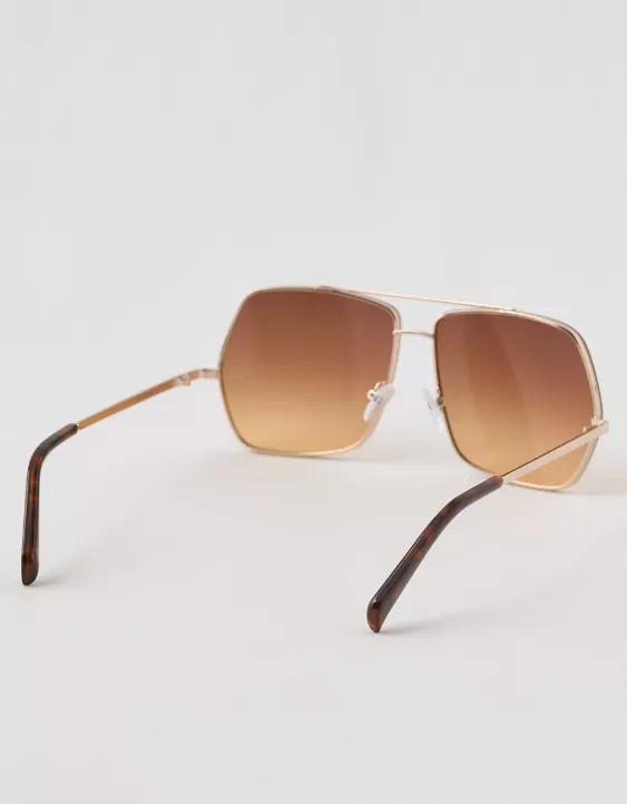 Aeo Aerie Oversized Vacay Mode Sunglasses