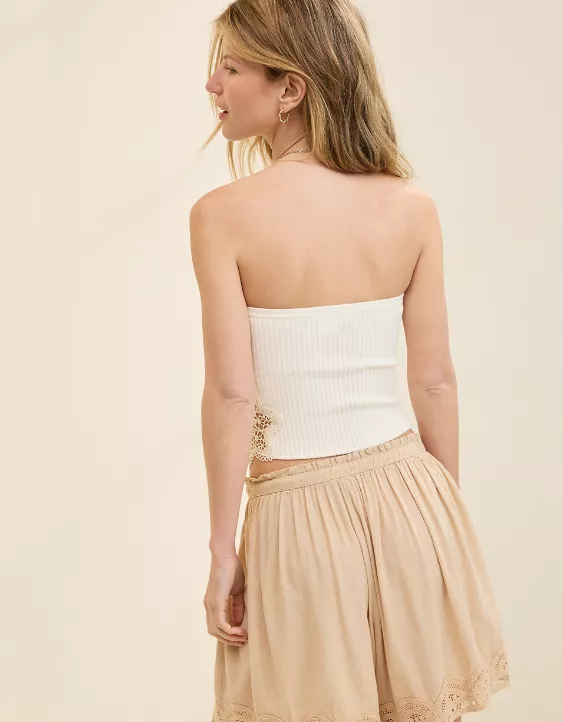 Aeo Aerie Ribbed Sweater Tube Top