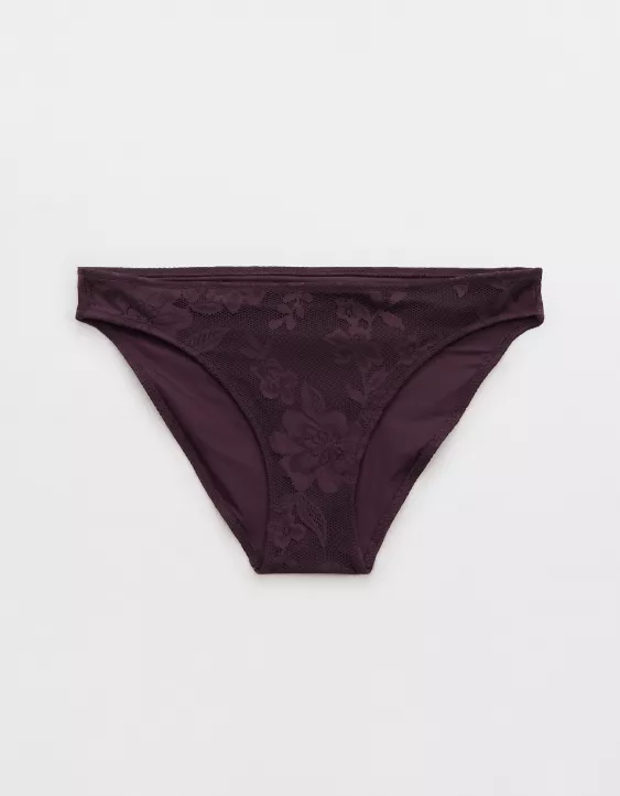 Aeo Aerie The Classic Lace Bikini Bottom