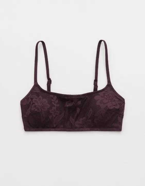Aeo Aerie The Dipper Lace Bikini Top