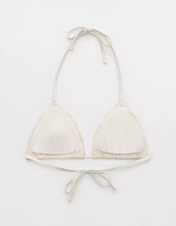 Aeo Aerie The Sun-Lover Shine Lace Bikini Top