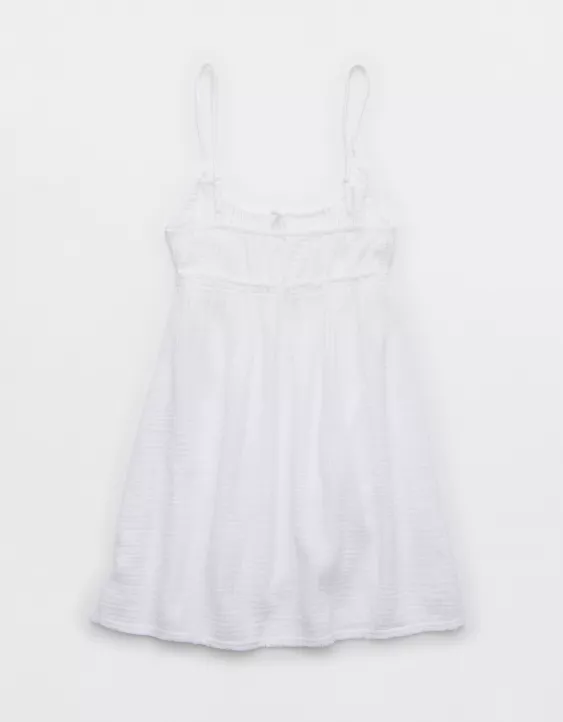 Aeo Aerie Tie Front Coverup Dress