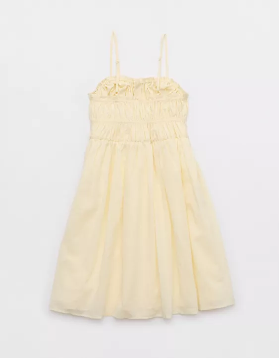 Aeo Aerie Tie Front Mini Dress