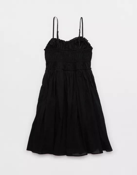 Aeo Aerie Tie Front Mini Dress