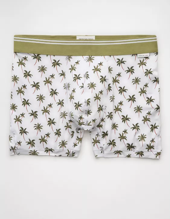 Aeo AEO Men's Palm Trees 4.5" Ultra Soft Boxer Brief