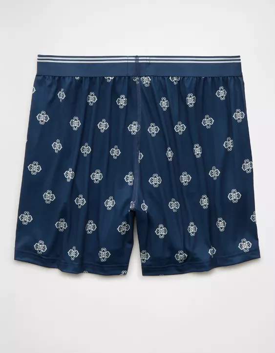 Aeo AEO Men's Patchwork Design Ultra Soft Pocket Boxer Short