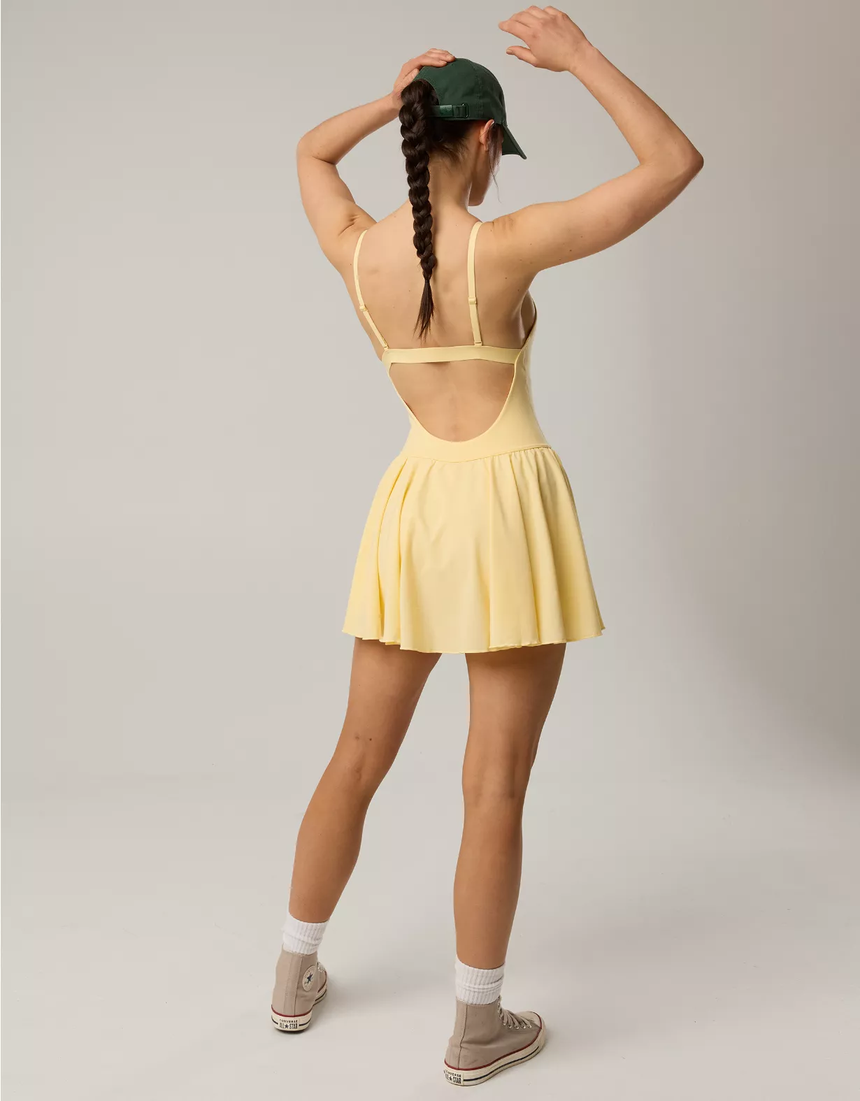 aeo OFFLINE By Aerie Real Me Apron Mini Dress