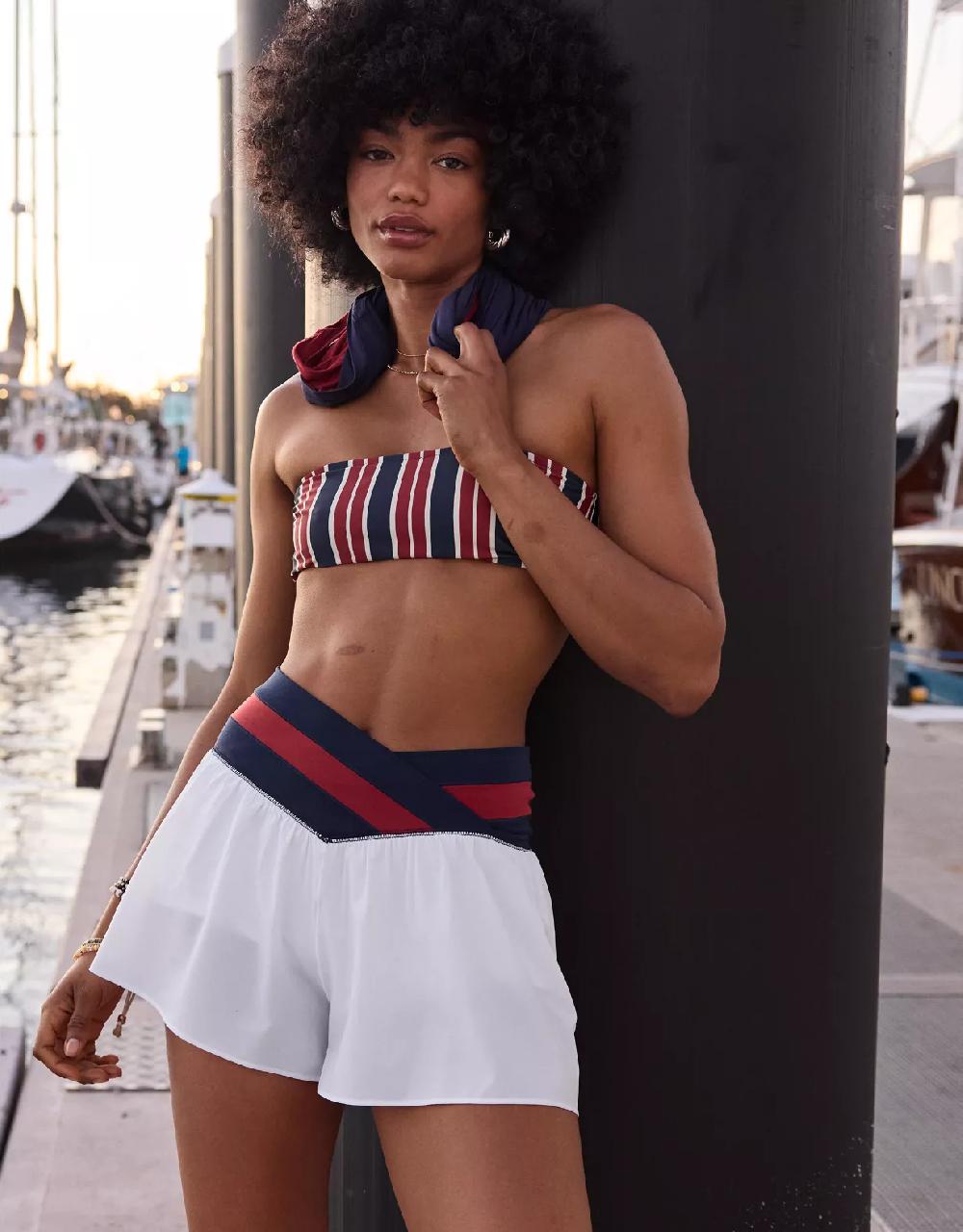 aeo OFFLINE By Aerie Real Me Crossover Flowy Short