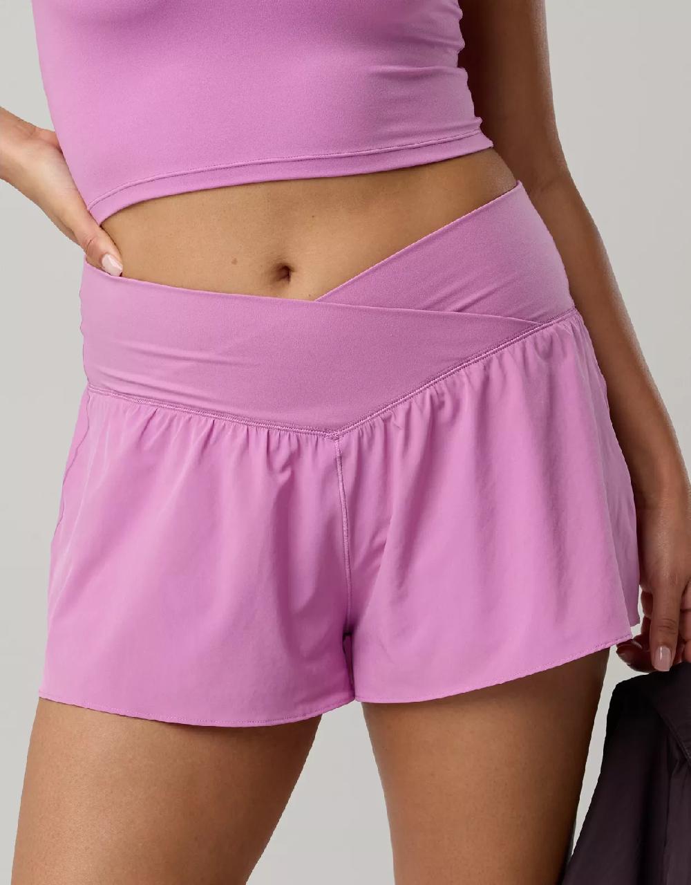 aeo OFFLINE By Aerie Real Me Crossover Flowy Short