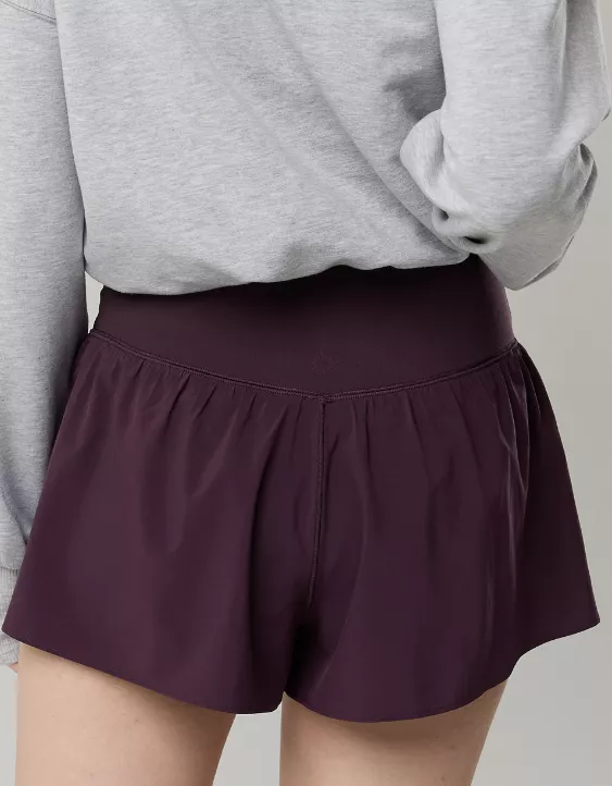 Aeo OFFLINE By Aerie Real Me Crossover Flowy Short